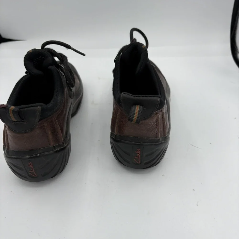 Clarks Rain Shoes Muckers‎ Womens Size 6 Brown Leather Casual Waterproof